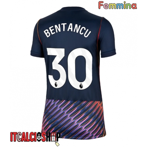 Tottenham Hotspur Rodrigo Bentancur #30 Seconda Maglia Femmina 2026-27 Manica Corta